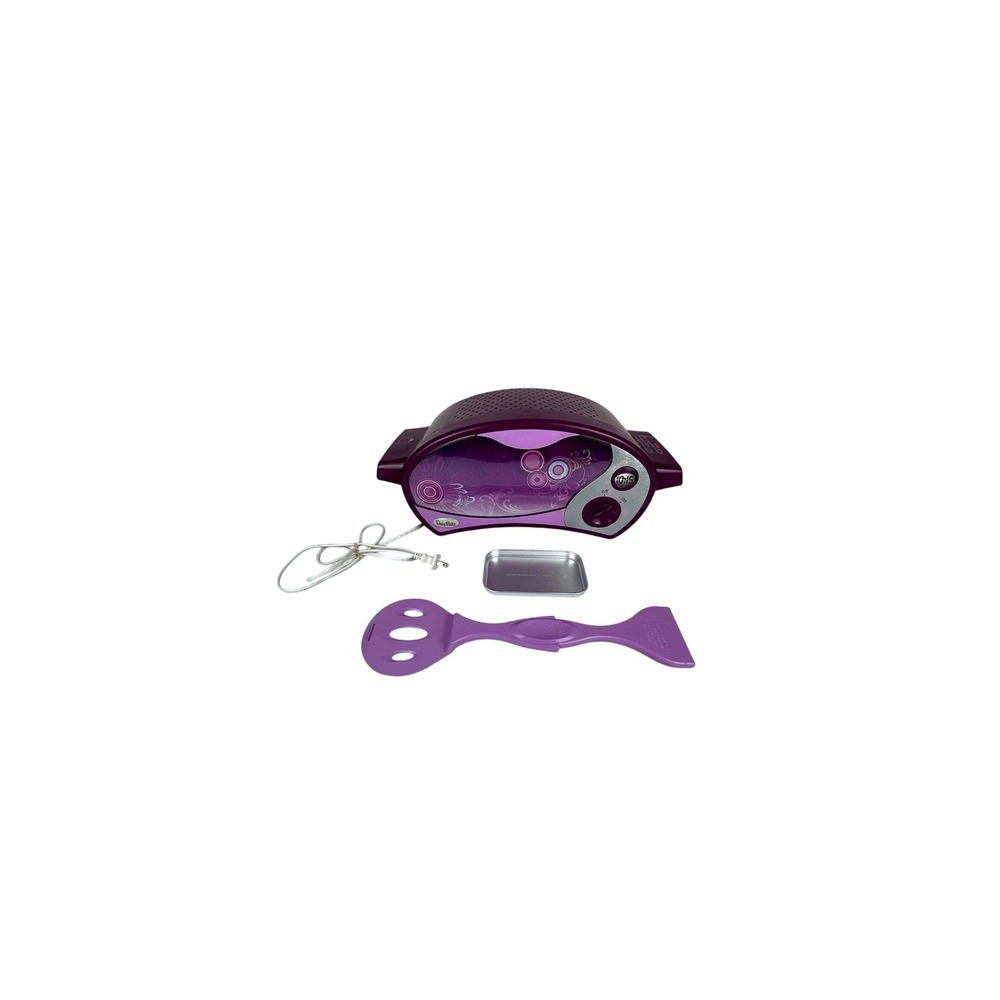 Hasbro Easy-Bake Ultimate Oven Purple Floral‎ Model A5742 Kids Baking Toy Set